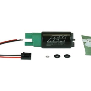 Aem Electron Fuel Pump Electric, 320 Lph at 43 PSI, 65 Millimeter Body/ 11.0 Millimeter Outside Diameter Inlet/, 13.5 Volts – 50-1220