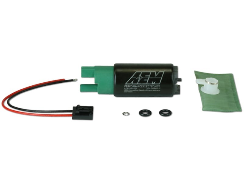 Aem Electron Fuel Pump Electric, 320 Lph at 43 PSI, 65 Millimeter Body/ 11.0 Millimeter Outside Diameter Inlet/, 13.5 Volts – 50-1220