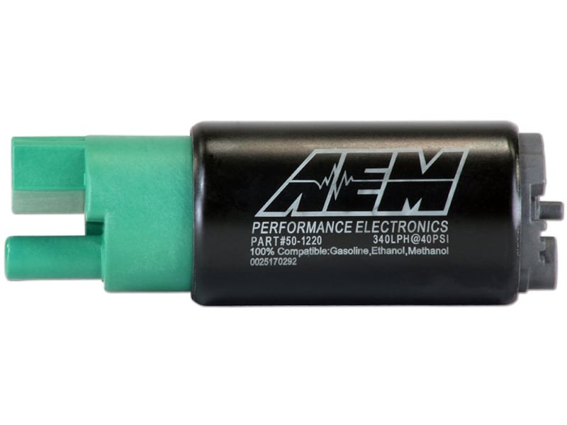Aem Electron Fuel Pump Electric, 320 Lph at 43 PSI, 65 Millimeter Body/ 11.0 Millimeter Outside Diameter Inlet/, 13.5 Volts – 50-1220