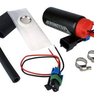 Aeromotive Fuel Pump Electric, 340 Series, IN Tank, Gas or E85 Fuel, 90 PSI Maximum, 340 Liters Per Hour, Center Inlet – 11540