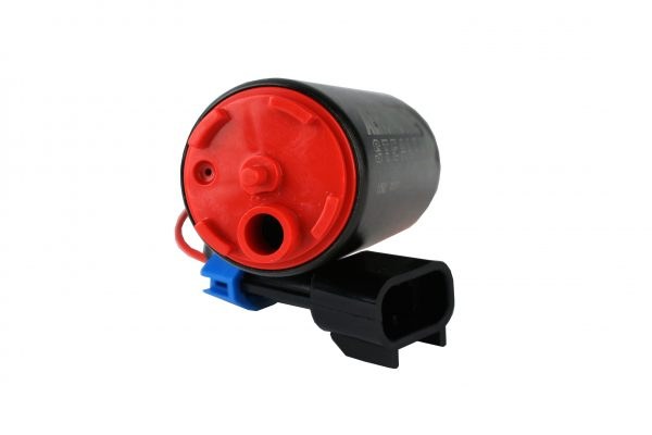 Aeromotive Fuel Pump Electric, Gasoline or E85, 40PSI, Offset Inlet/ IN-Line with Outlet, With Universal Filter Sock – 11542