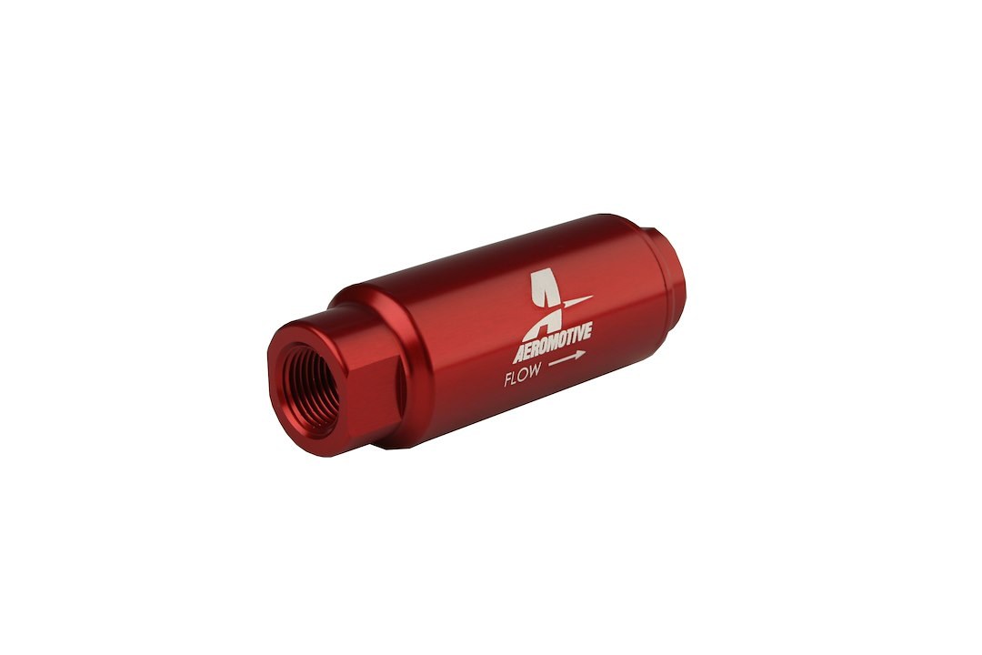 Aeromotive Fuel Filter, IN-Line Filter, 3/8 Inch NPT, 40 Micron – 12303
