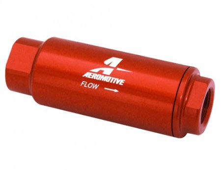 Aeromotive Fuel Filter, IN-Line Filter, 3/8 Inch NPT, 40 Micron – 12303