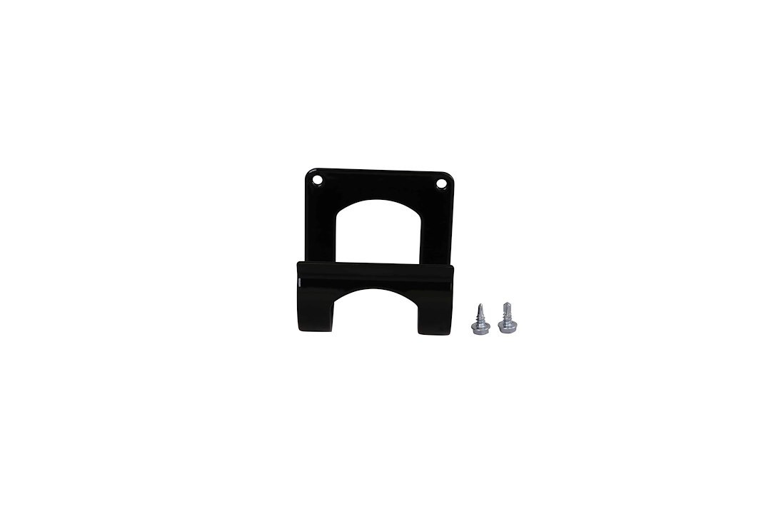 Aeromotive Fuel Filter Mounting Bracket, For Use with 2 Inch Aeromotive Filters, Black, Steel with Rubber Coating – 12701