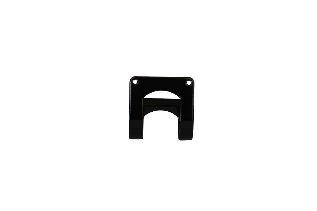 Aeromotive Fuel Filter Mounting Bracket, For Use with 2 Inch Aeromotive Filters, Black, Steel with Rubber Coating – 12701