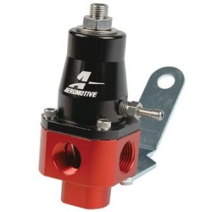 Aeromotive Fuel Pressure Regulator, 3-20 PSI with Low Pressure Spring/ 20-60 PSI with High Pressure Spring, 3/8 Inch NPT Inlet/ Outlet – 13301