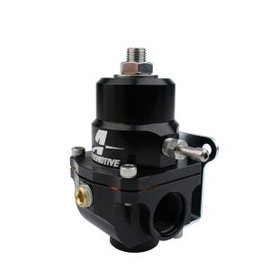 Aeromotive Fuel Pressure Regulator, 3-15 PSI, -8AN Inlet/Outlet/Return, Gasoline, Black – 13304