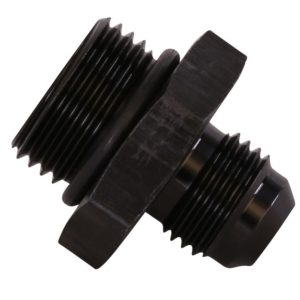 Aeromotive Adapter Fitting, 8AN to 6AN ORB, Straight, Black – 15605