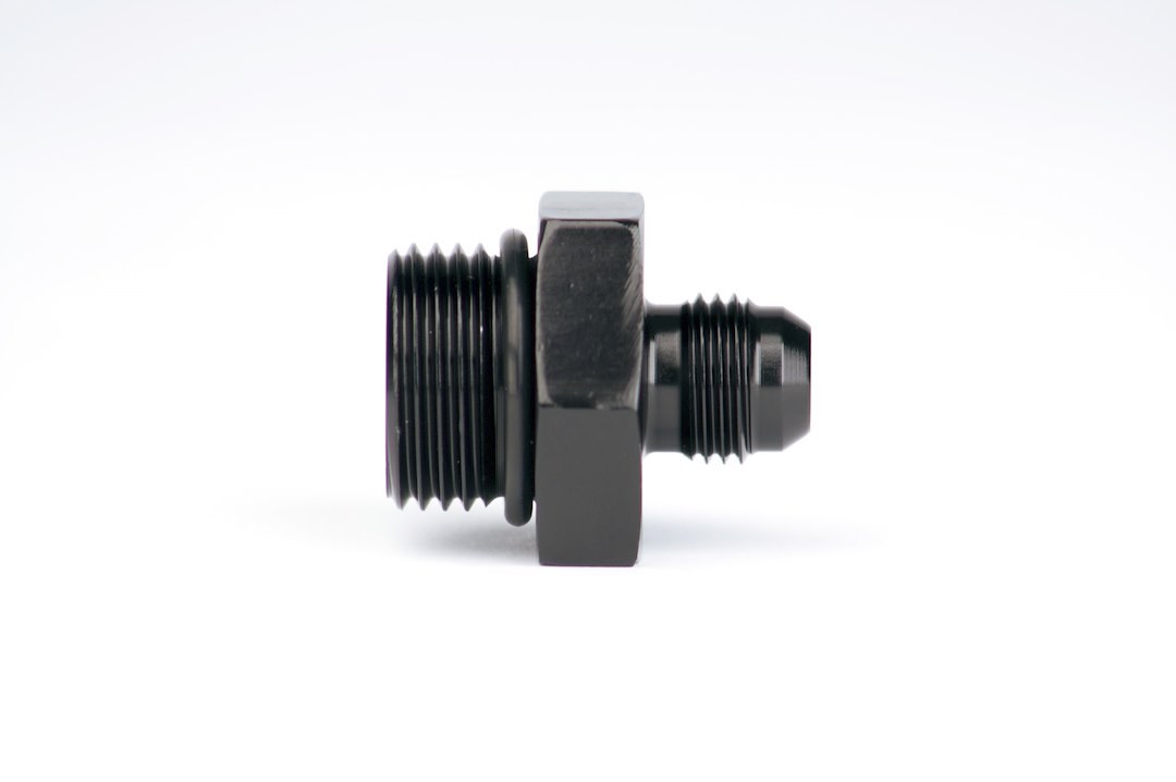 Aeromotive Adapter Fitting, 10AN ORB to 6AN, Straight, Black – 15609