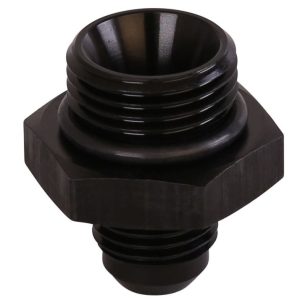 Aeromotive Adapter Fitting, 10AN ORB to 6AN, Straight, Black – 15609