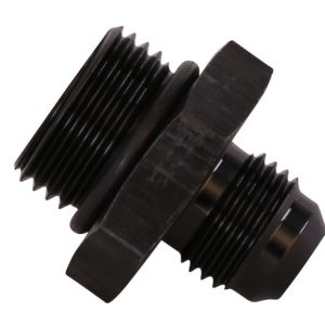 Aeromotive Adapter Fitting, 10AN ORB to 6AN, Straight, Black – 15609