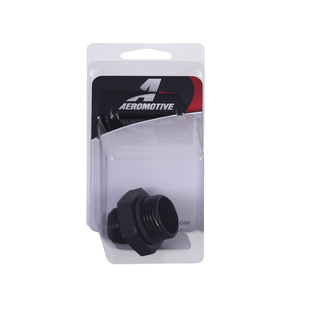 Aeromotive Adapter Fitting, 12AN ORB to 10AN, Straight, Black – 15613