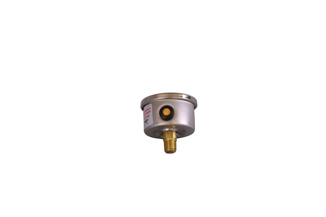 Aeromotive Gauge Fuel Pressure, 1-1/2 Inch Diameter, 100 PSI, Analog – 15633