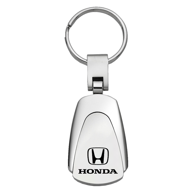 Auto Gold Key Chain, Honda, Teardrop, Chrome, Stainless Steel – KC3.HON
