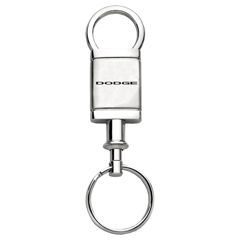 Auto Gold Key Chain, Dodge, Valet, Satin Chrome, Stainless Steel – KCV.DOD