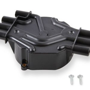 Accel Distributor Cap, Bolt Down, Crab Style Posts, Black – 120142