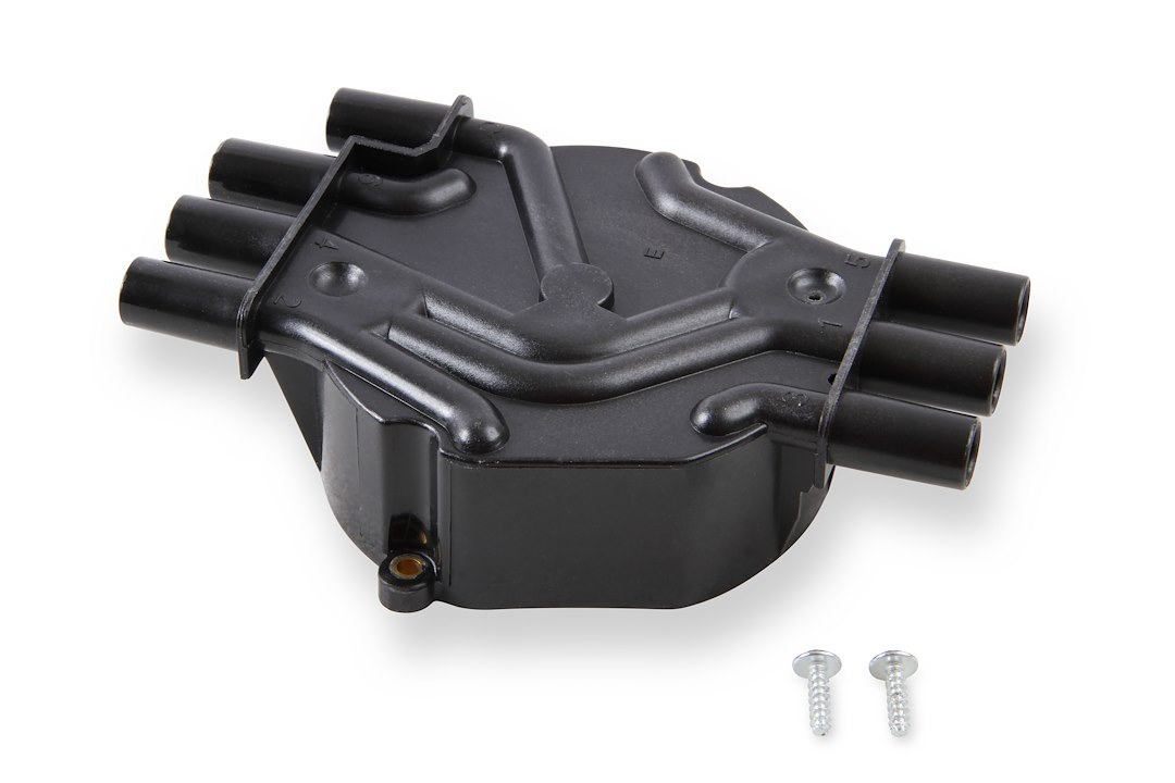 Accel Distributor Cap, Bolt Down, Crab Style Posts, Black – 120142