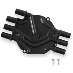 Accel Distributor Cap, Bolt Down, Crab Style Posts, Black – 120142