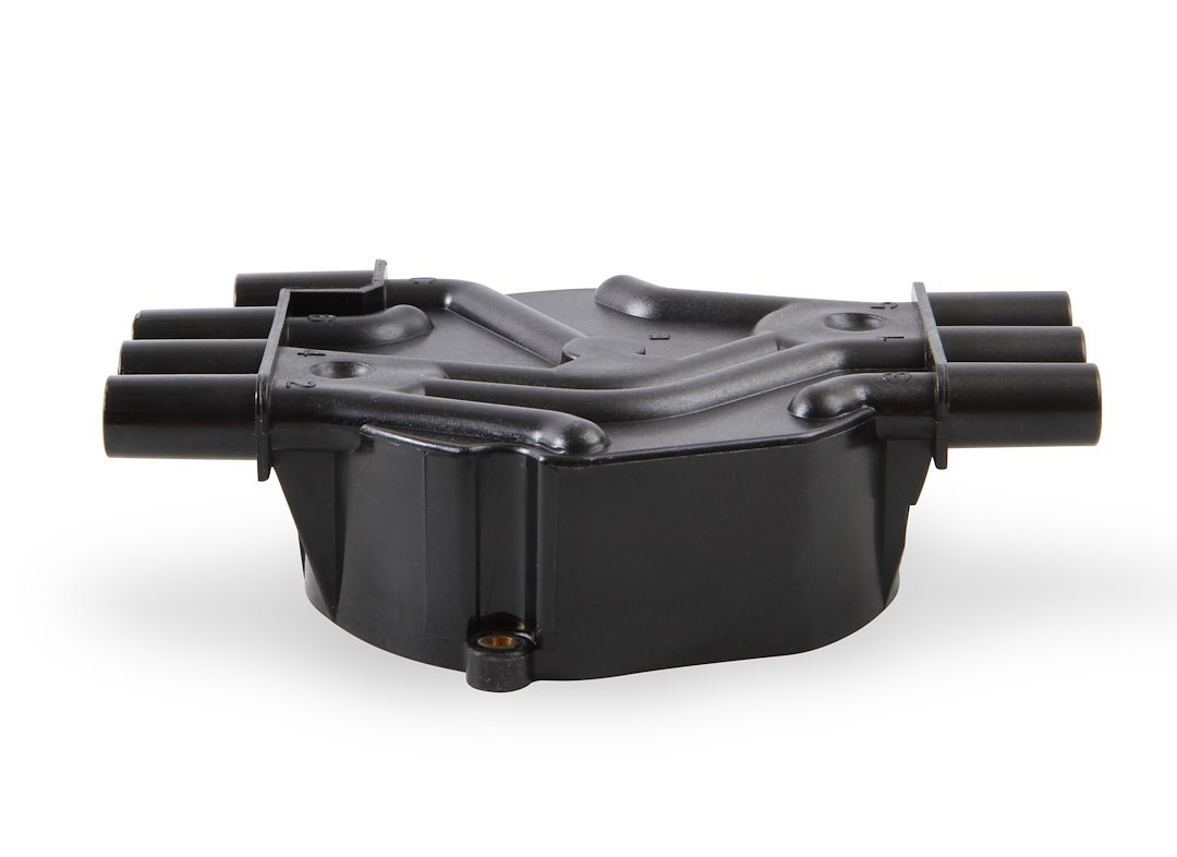 Accel Distributor Cap, Bolt Down, Crab Style Posts, Black – 120142