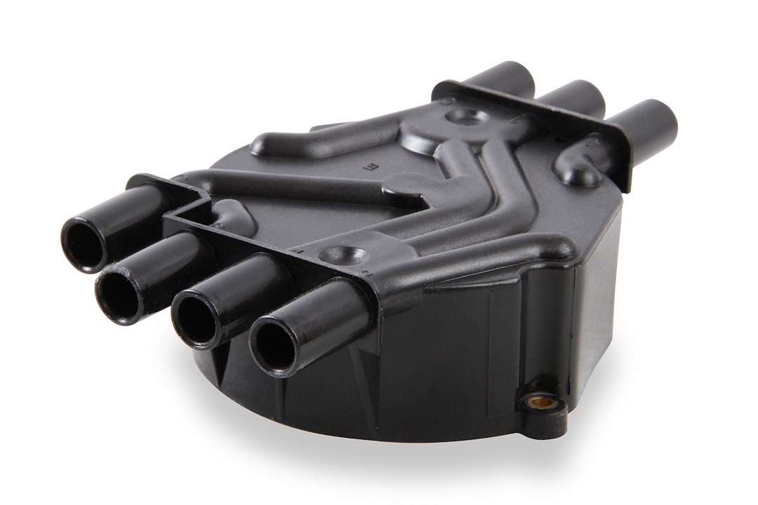 Accel Distributor Cap, Bolt Down, Crab Style Posts, Black – 120142