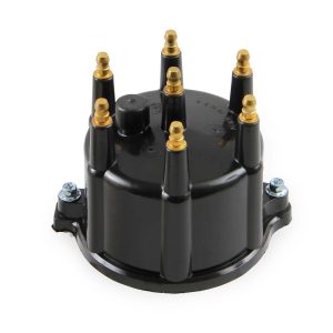 Accel Distributor Cap, Bolt Down, Hei Style Posts, Black – 120330
