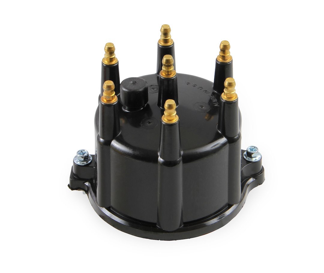 Accel Distributor Cap, Bolt Down, Hei Style Posts, Black – 120330