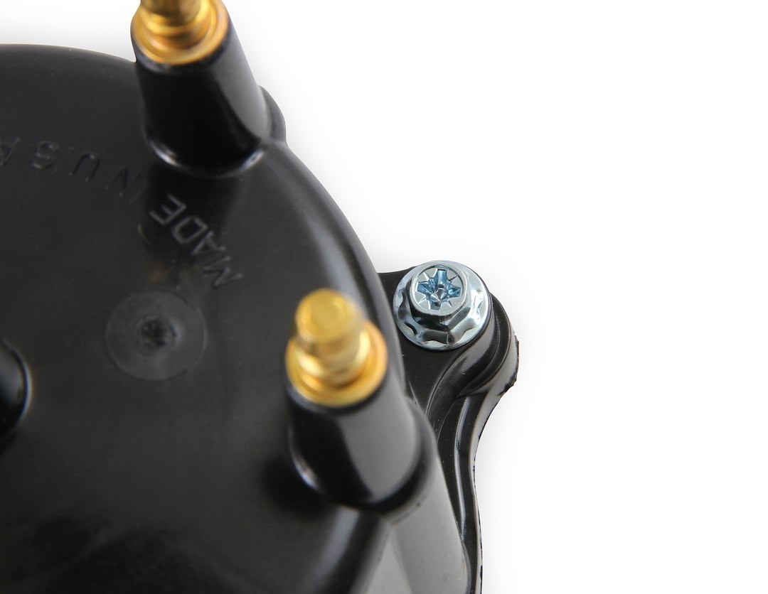 Accel Distributor Cap, Bolt Down, Hei Style Posts, Black – 120330
