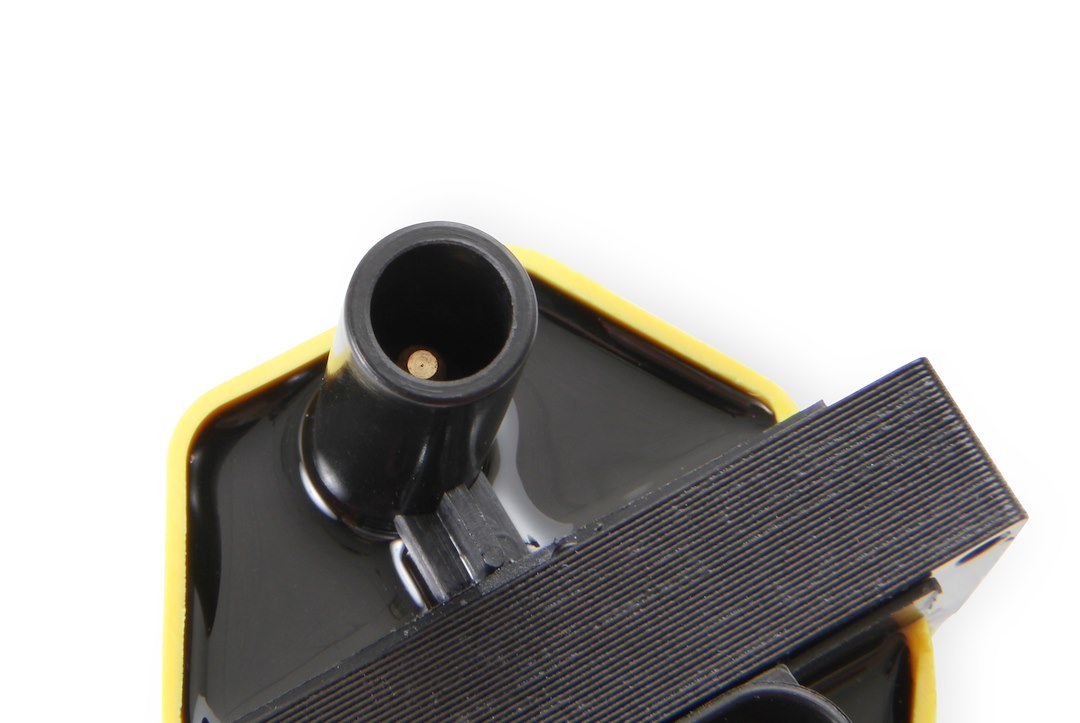 Accel Ignition Coil, Super Coil, E-Core, 48000 Volts, 0.200 Ohms Primary Resistance/6.7K Ohms Secondary Resistance/92:1 Turns Ratio – 140024ACC