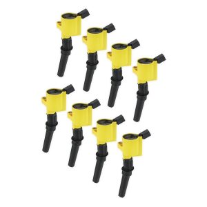 Accel Ignition Coil, Super Coil, Coil on Plug, 0.660 Ohms Primary Resistance/6.1K Ohms Secondary Resistance/61:1 Turns Ratio, Yellow – 140032-8