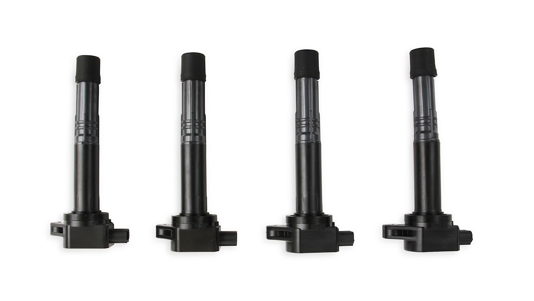 Accel Ignition Coil, Super Coil, Coil Pack, Black, Pack of 4 – 140082K
