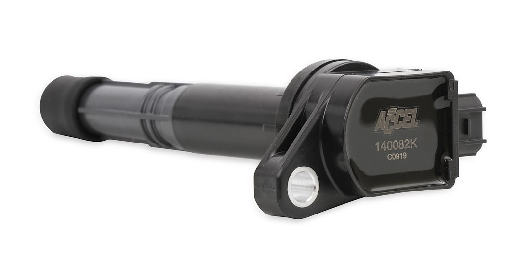 Accel Ignition Coil, Super Coil, Coil Pack, Black, Pack of 4 – 140082K