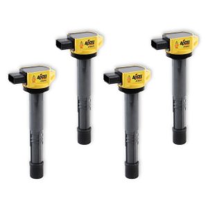 Accel Ignition Coil, Super Coil, Coil on Plug, Black/ Yellow, Set of 4 – 140311-4