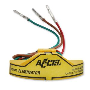 Accel Electronic Ignition Conversion, For Use with GM Single and Dual Points Distributors – 2010ACC