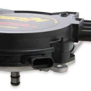 Accel Distributor, Opti-Spark, Pin Drive, GM LT1 Engine, Optical Trigger, Computer Controlled Advance, Black Crab Style Cap – 59125