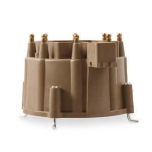 Accel Distributor Cap and Rotor Kit, Clamp Down, Hei Style Posts, Tan – 8122
