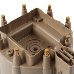 Accel Distributor Cap and Rotor Kit, Clamp Down, Hei Style Posts, Tan – 8122