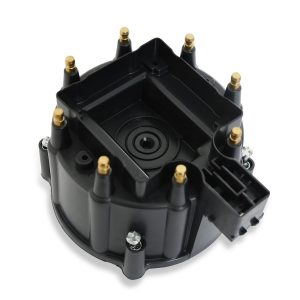Accel Distributor Cap and Rotor Kit, Clamp Down, Hei Style Posts, Black, Also Use Part Number 8123 – 8123ACC