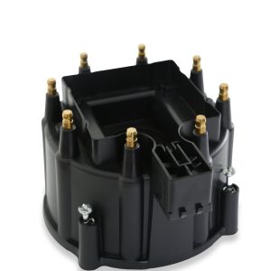 Accel Distributor Cap and Rotor Kit, Clamp Down, Hei Style Posts, Black, Also Use Part Number 8123 – 8123ACC