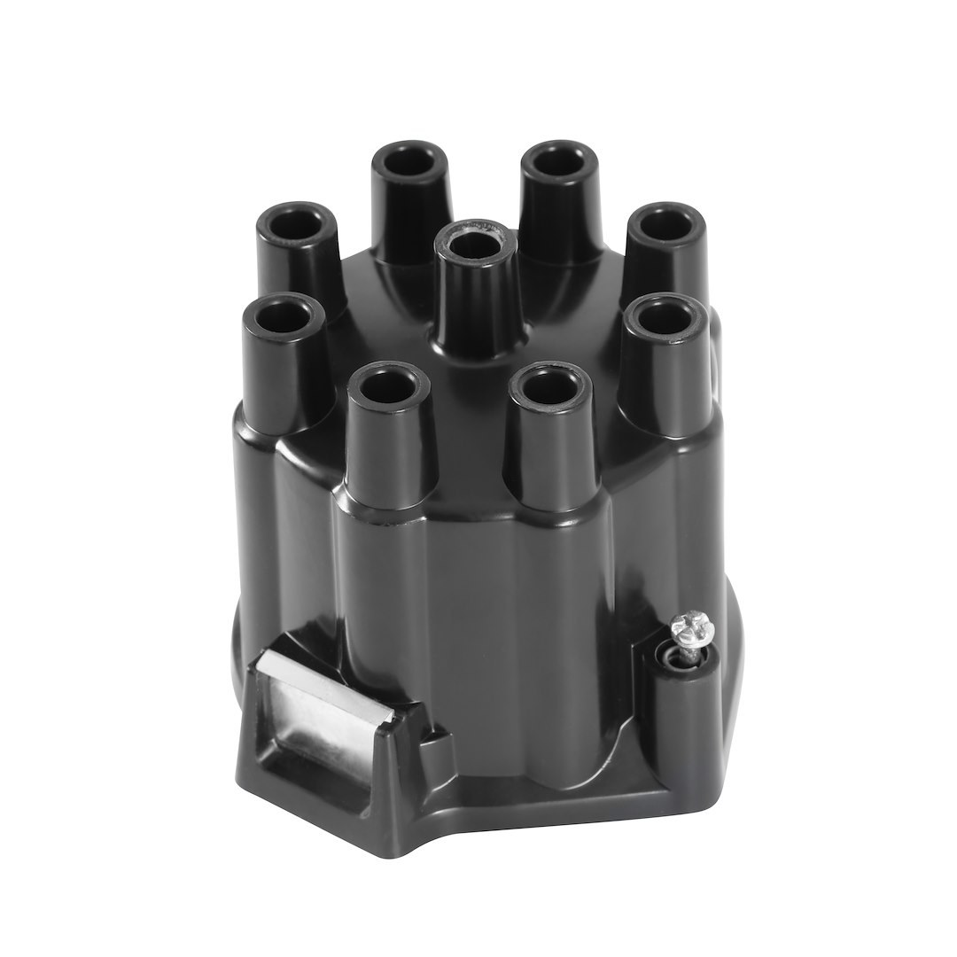 Accel Distributor Cap and Rotor Kit, Clamp Down, Socket Style Posts, Black – 8124ACC