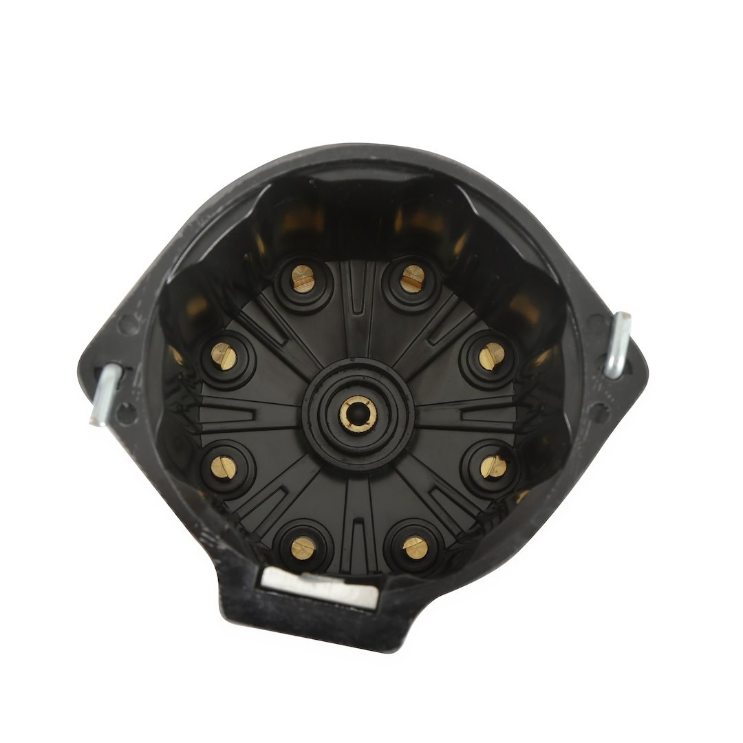 Accel Distributor Cap and Rotor Kit, Clamp Down, Socket Style Posts, Black – 8124ACC