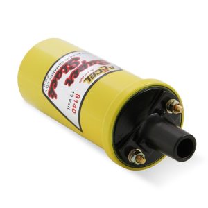 Accel Ignition Coil, Superstock, Canister, 42000 Volts, 1.400 Ohms Primary Resistance/9.2K Ohms Secondary Resistance/94:1 Turns Ratio, Yellow – 8140