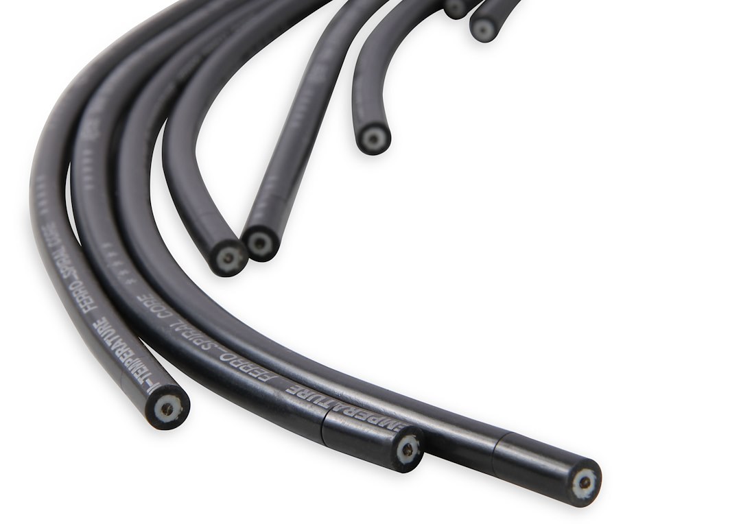 Accel Spark Plug Wire Set, Extreme 9000 Series, Unassembled Multi Fit Kit, Black, 8 Millimeter Diameter, Silicone, Ferro-Spiral ™ Core – 9001C