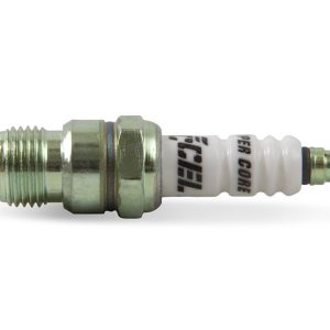 Accel Plugs Spark Plug, U-Groove, Without Resistor, Copper Electrode Core Material, Copper Electrode Tip Material, Shorty Plug, Set of 4 – 0276S-4