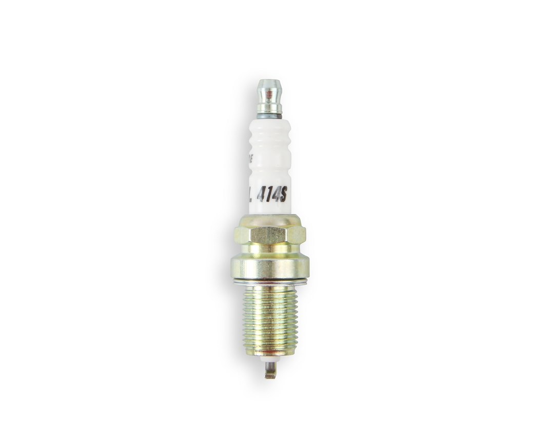 Accel Plugs Spark Plug, U-Groove, Without Resistor, Copper Electrode Core Material, Copper Electrode Tip Material, Shorty Plug, Set of 4 – 0414S-4