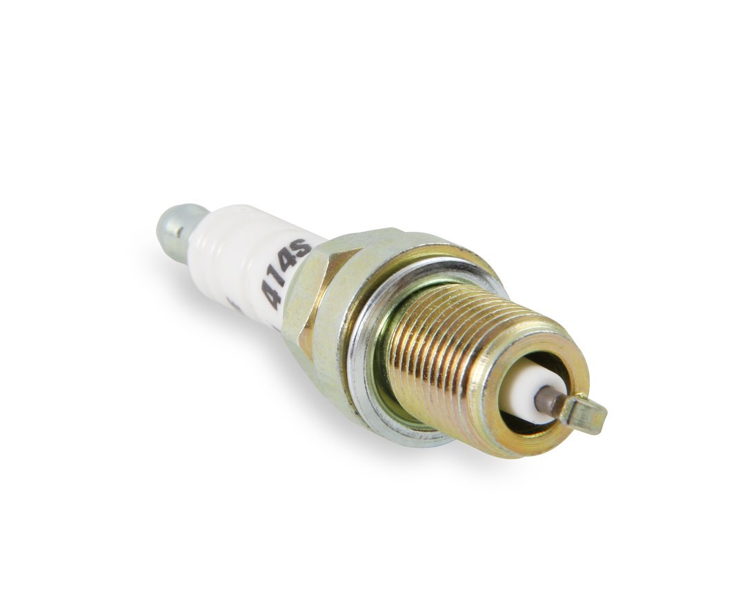 Accel Plugs Spark Plug, U-Groove, Without Resistor, Copper Electrode Core Material, Copper Electrode Tip Material, Shorty Plug, Set of 4 – 0414S-4