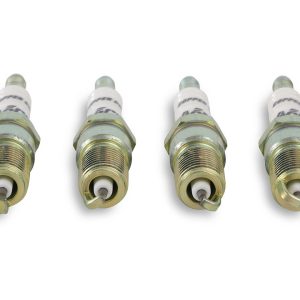 Accel Plugs Spark Plug, U-Groove, Resistor, Copper Electrode Core Material, Copper Electrode Tip Material, Standard Plug, Set of 4 – 0526-4