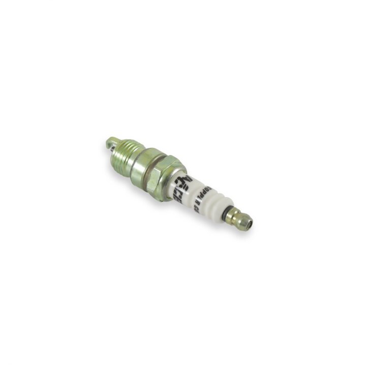 Accel Plugs Spark Plug, U-Groove, With Resistor, Copper Electrode Core Material, Copper Electrode Tip Material, Shorty Plug, Set of 4 – 0574S-4