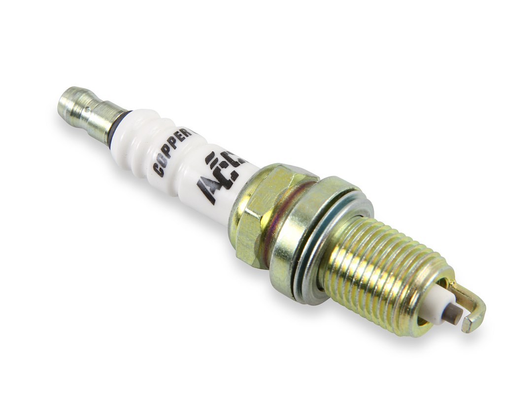 Accel Plugs Spark Plug, U-Groove, Resistor, Copper Electrode Core Material, Copper Electrode Tip Material, Standard Plug, Set of 4 – 0736-4