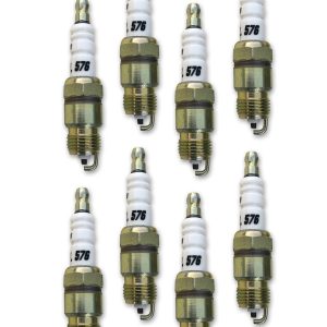 Accel Plugs Spark Plug, U-Groove, With Resistor, Copper Electrode Core Material, Copper Electrode Tip Material, 14 Millimeter Standard Plug – 8179