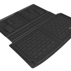 3D MAXpider Cargo Area Liner, Kagu, Raised Edge, Black, Thermoplastic Rubber of Carbon Fiber Texture, Non-Skid, To Back of 2ND Seat – M1AC0161309